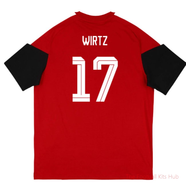 [LK] 2026/27 Germany Training Tee (Red) (Wirtz 17)