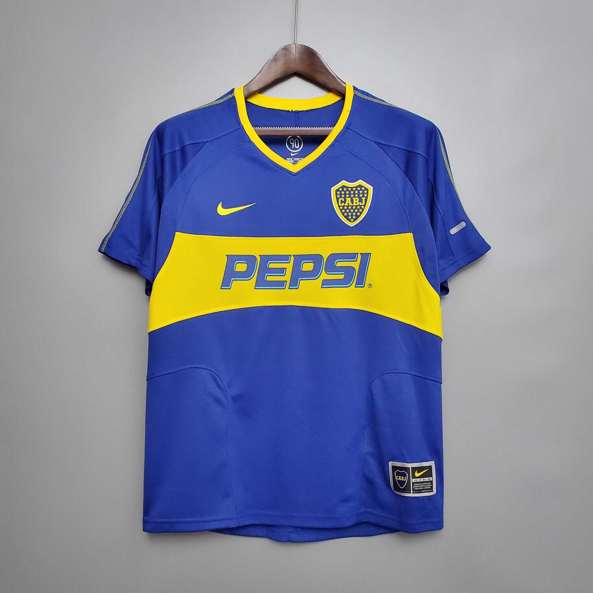 Cheap 2003-2004 Boca Juniors home kit