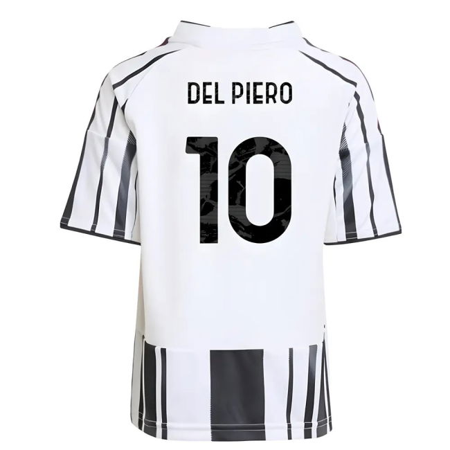 2025-2026 Juventus Home Mini Kit (Del Piero 10)