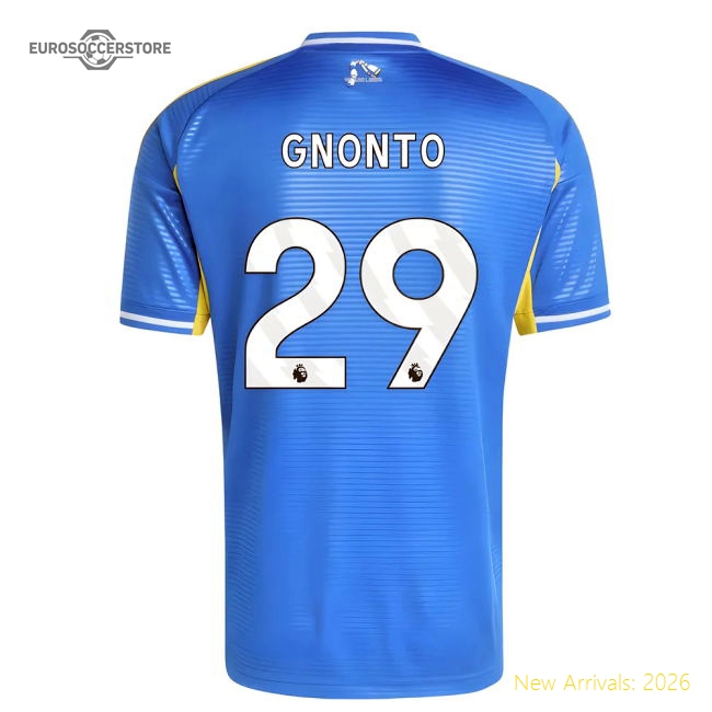 Superior English Football Premier League Gnonto Away Advanced Textile