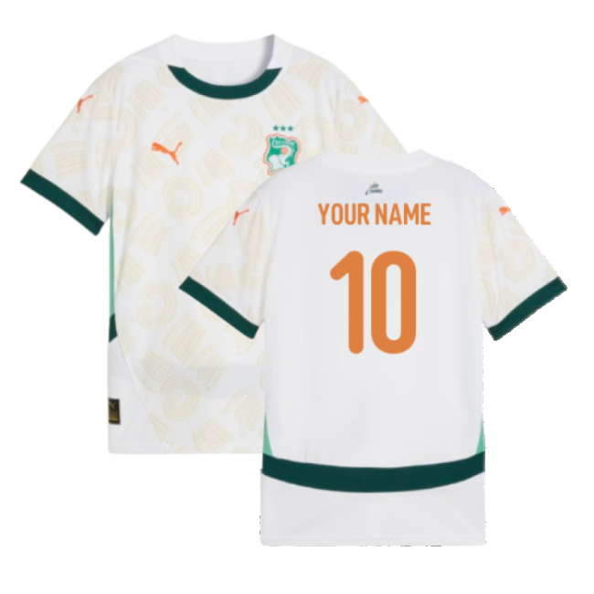 Ivory Coast () Children 2024 Away Jersey Shirt Football Fan Game Day Apparel