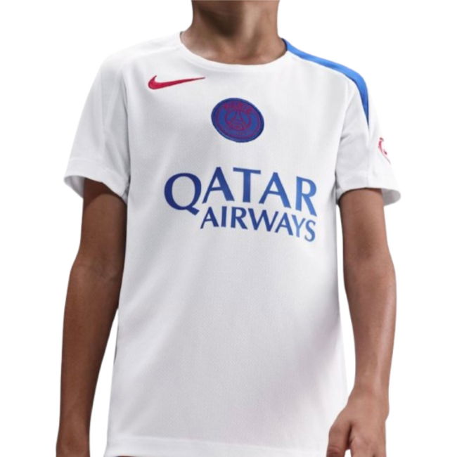 2025-2026 PSG Strike Training Shirt (White) - Kids