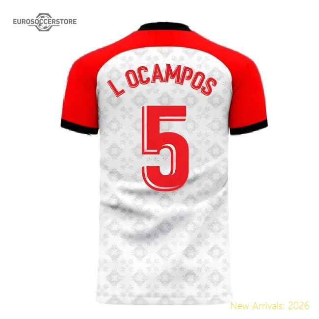 Seville 2025-2026 Home Concept Football Kit (libero) (l Ocampos 5)