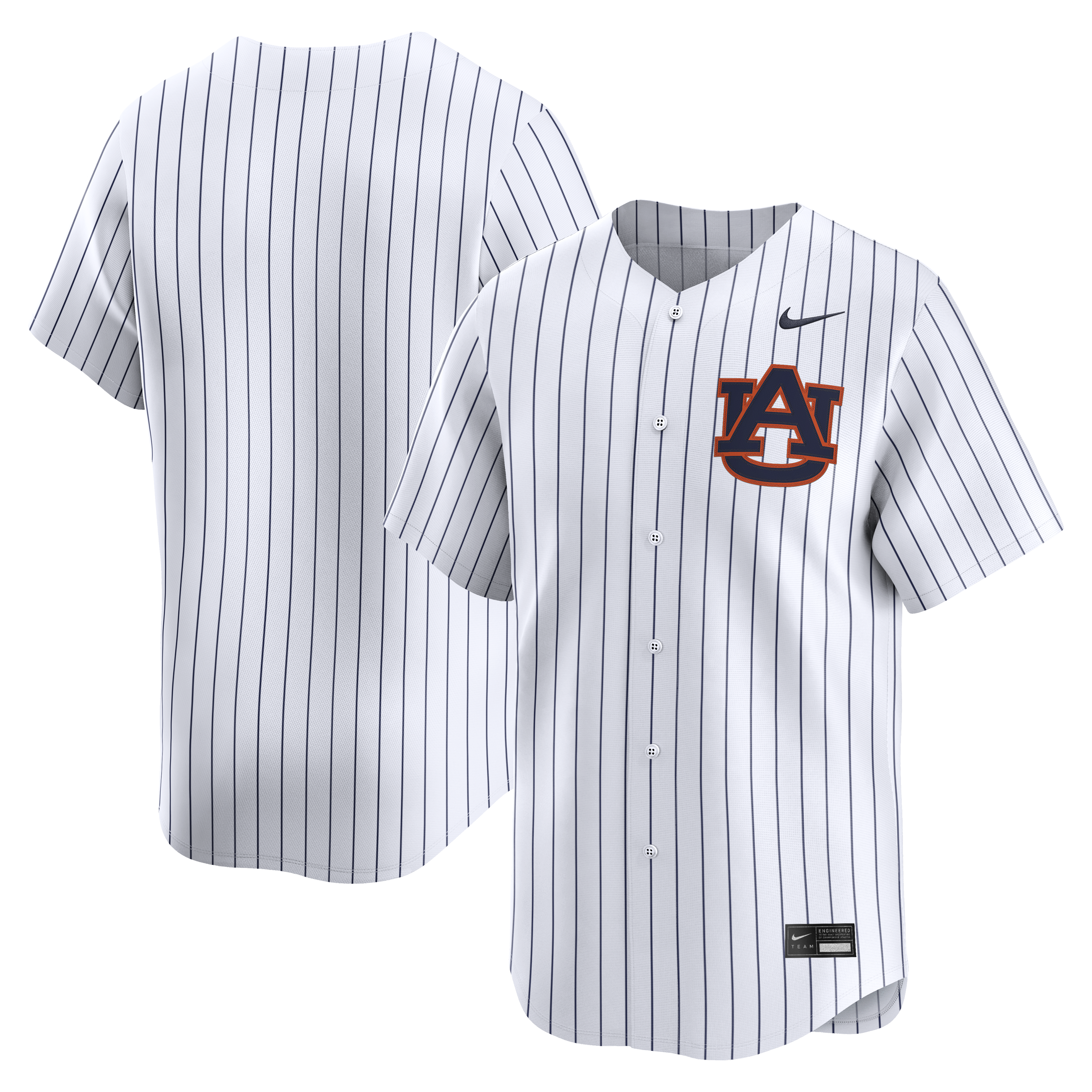 [NJP] Youth Auburn Tigers Alternate Limited Baseball Jersey - White