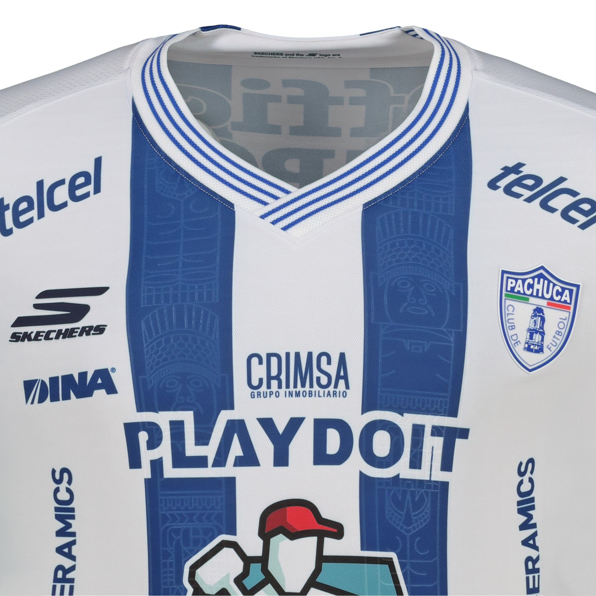 [SJH] C.F. Pachuca 2026/27 Home Authentic Jersey - White