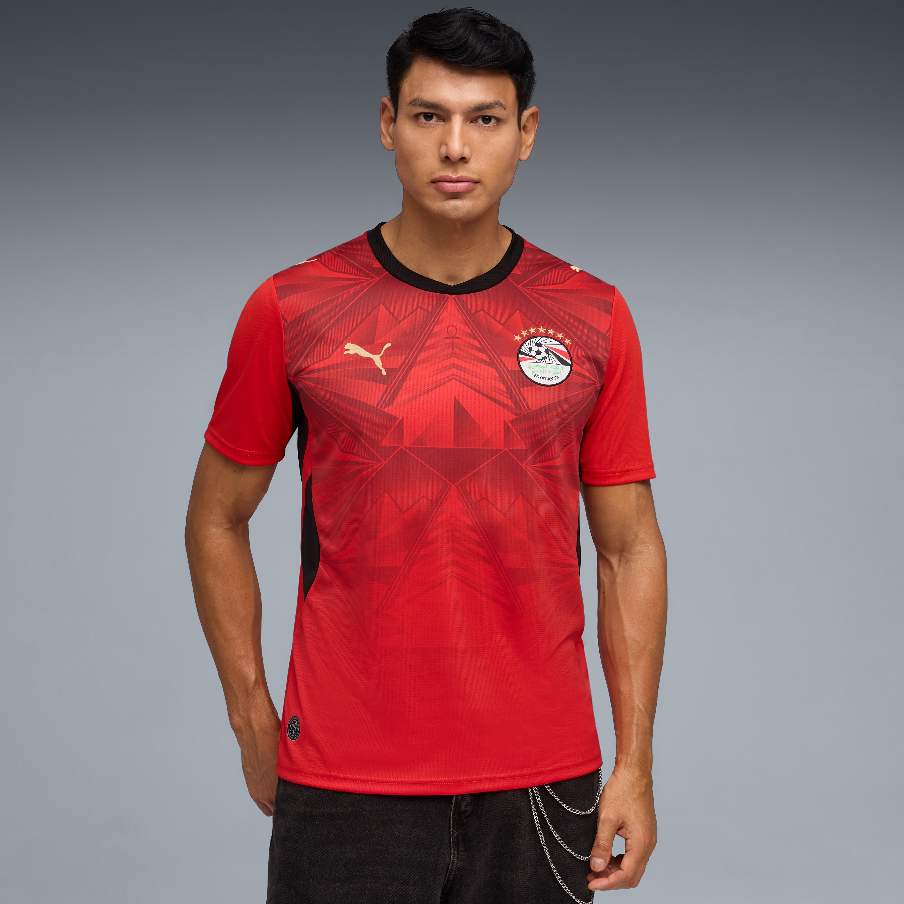 [LK] Women's Egypt National Team 2026 Home Replica Jersey - Red