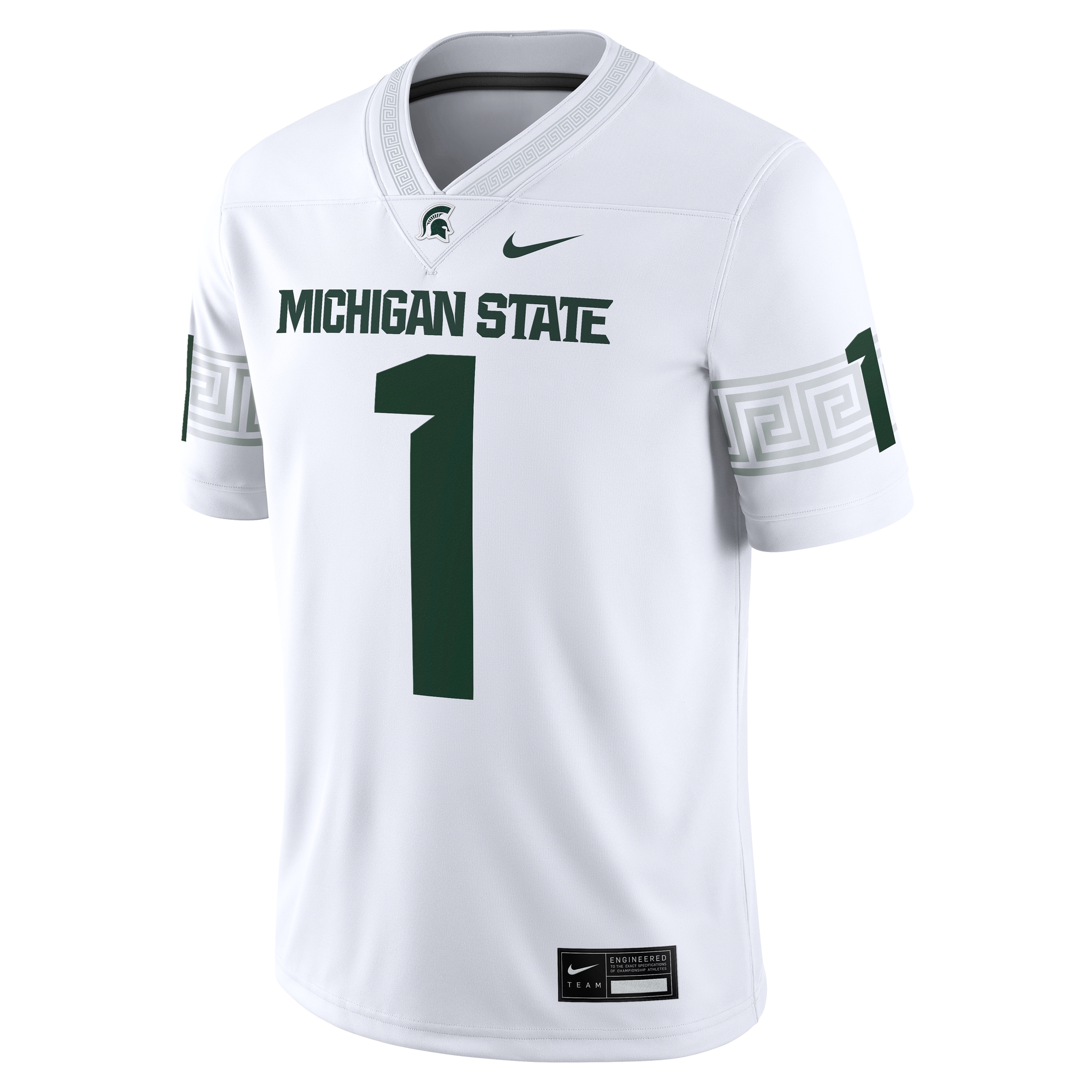 [DDG] Michigan State Spartans Game Jersey - White