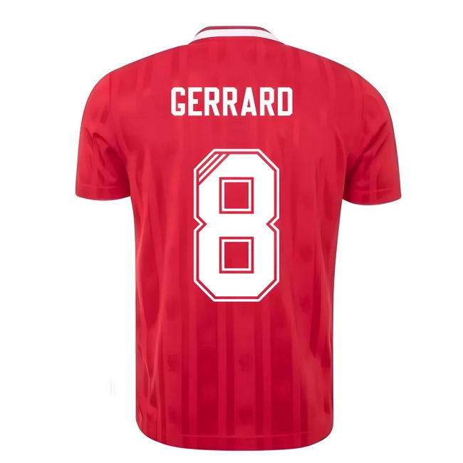Player Issue 1988-89 LIV Home Breathable GERRARD 8 Adults Special#116