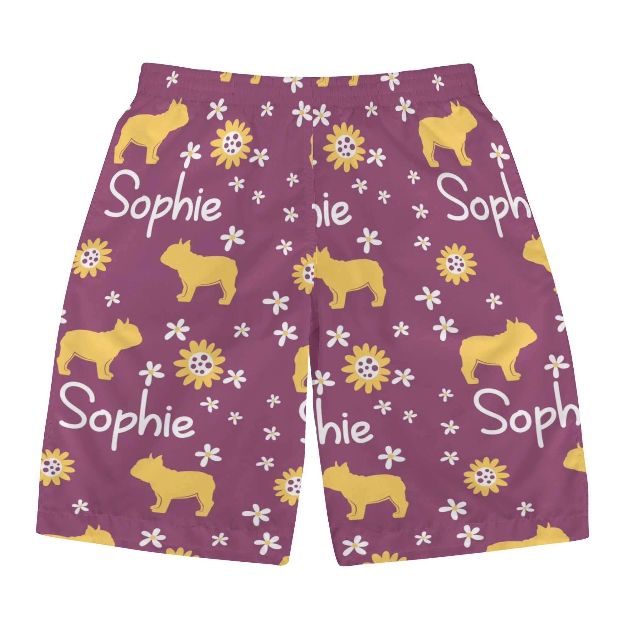 French Bulldog Lover Custom Mens All Over Print Shorts With French