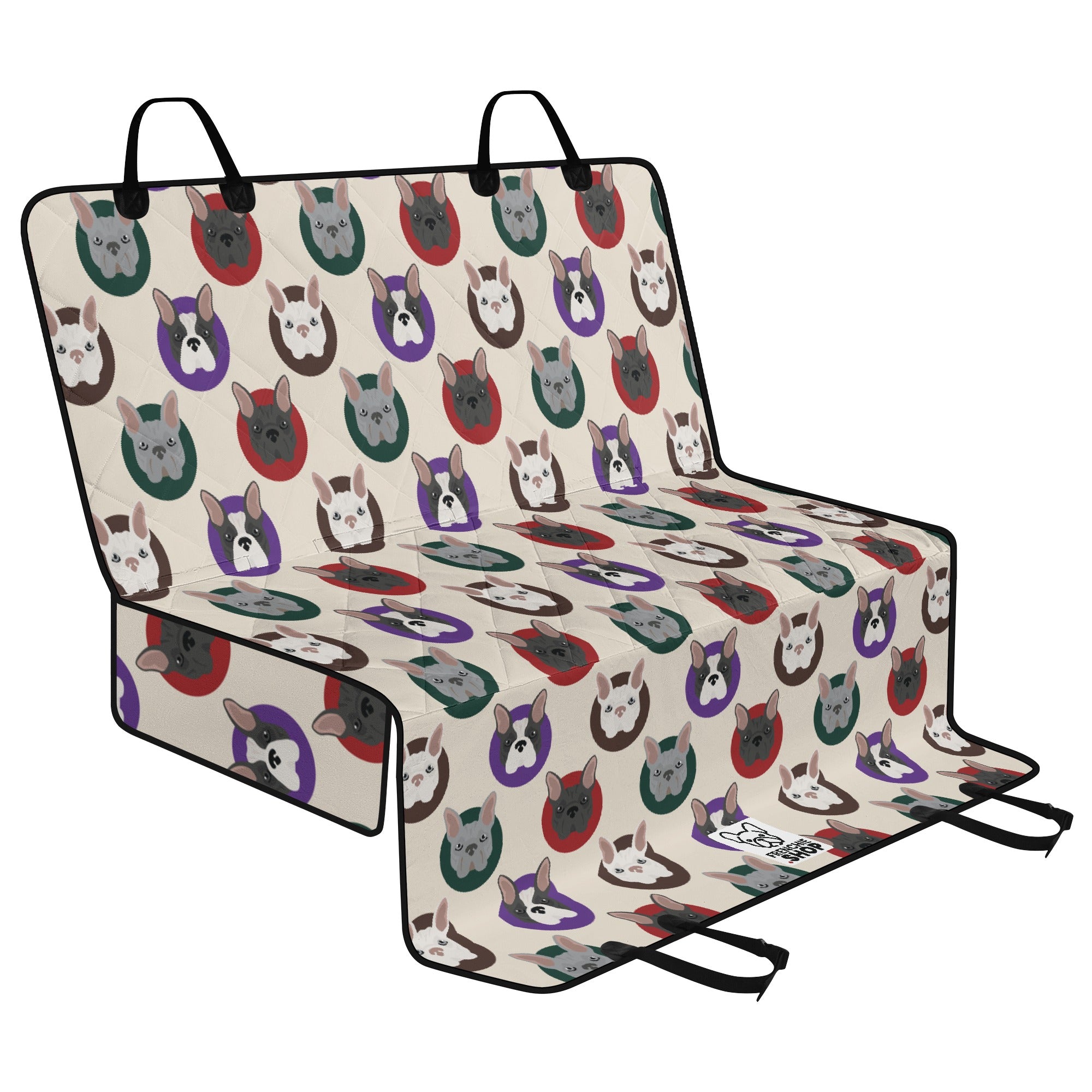 Spud - Car Pet Seat Covers for french bulldog