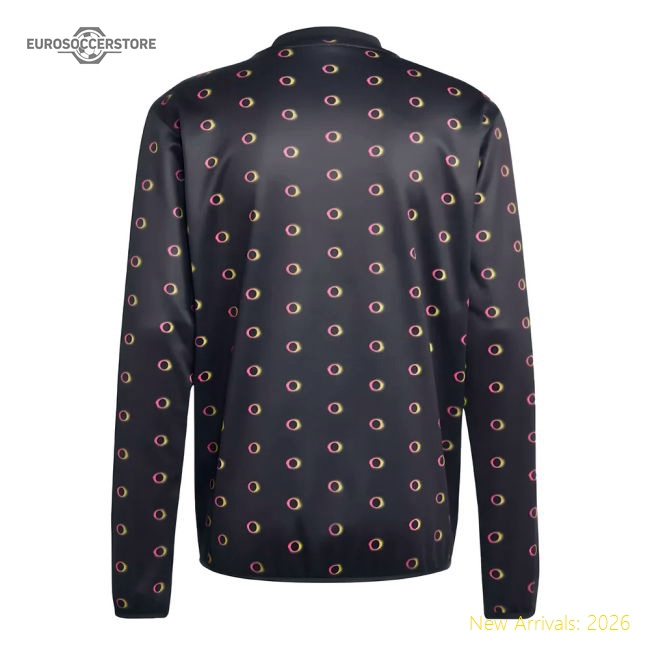 Genuine 2024-2025 Juventus Pre Match Warm Up Top (Black)