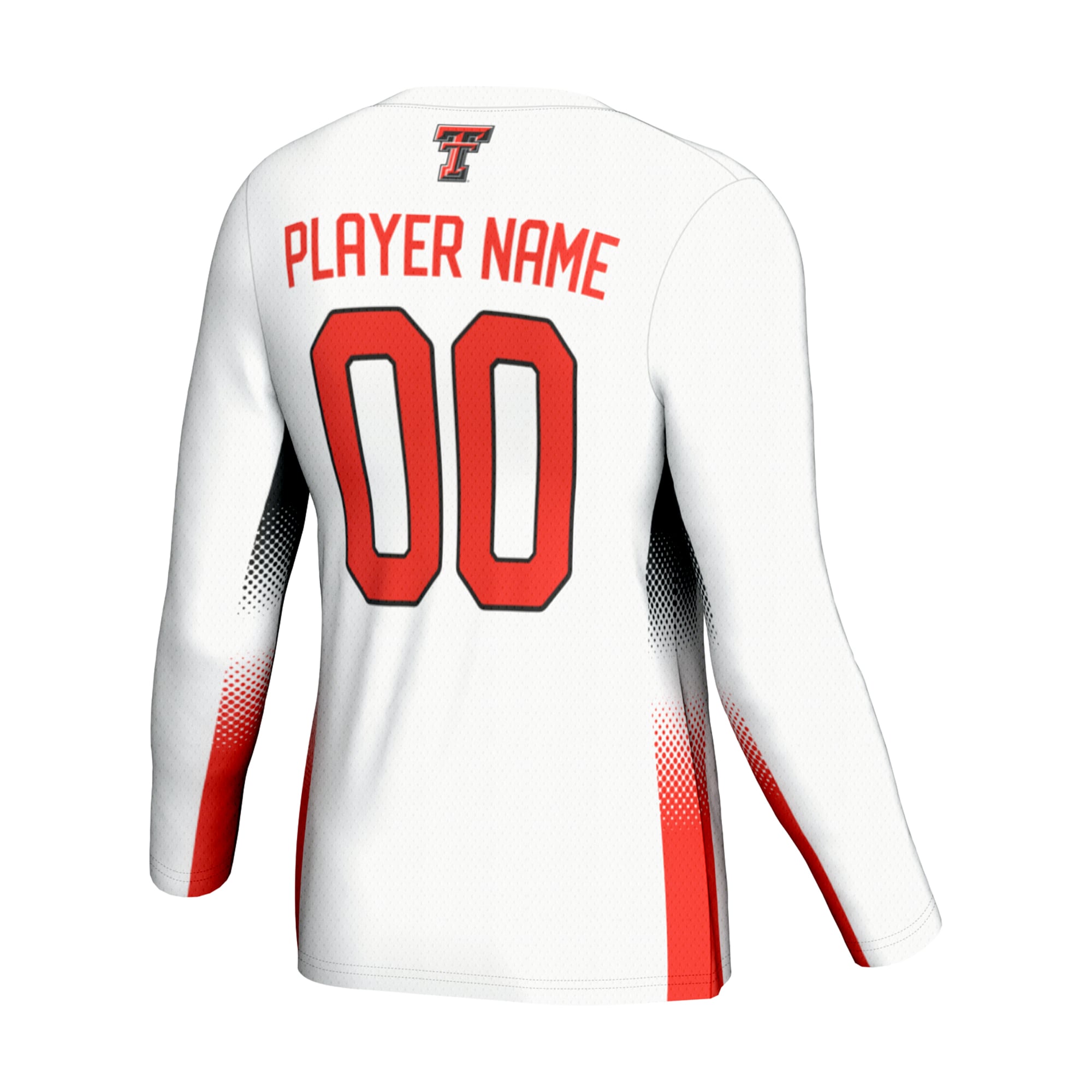 Texas Tech Red Raiders GameDay Greats Unisex Adult NIL Lightweight Volleyball Jersey - White