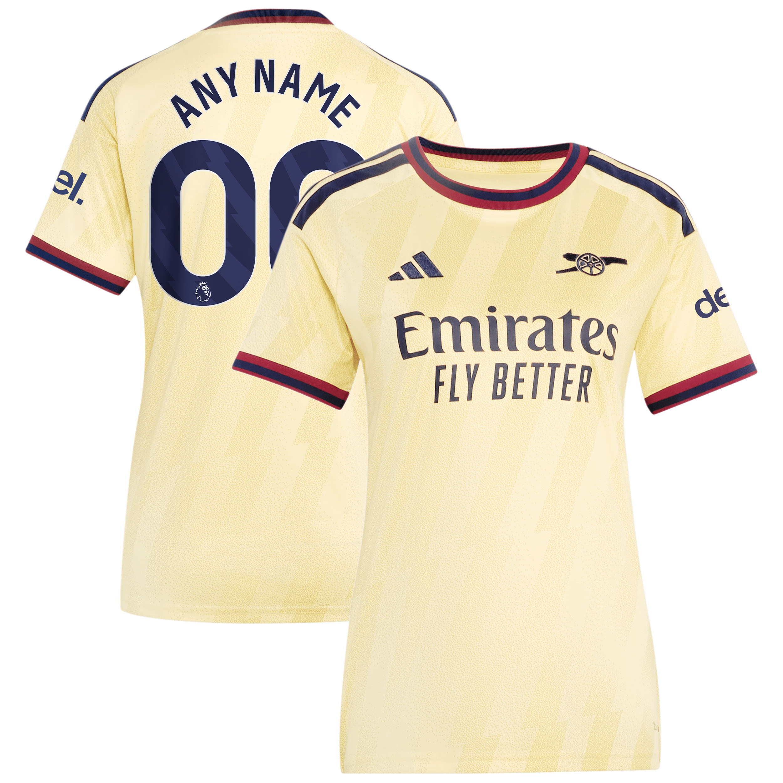 [JED] Youth Arsenal Women's 2026/27 Third Replica Custom Jersey - Yellow