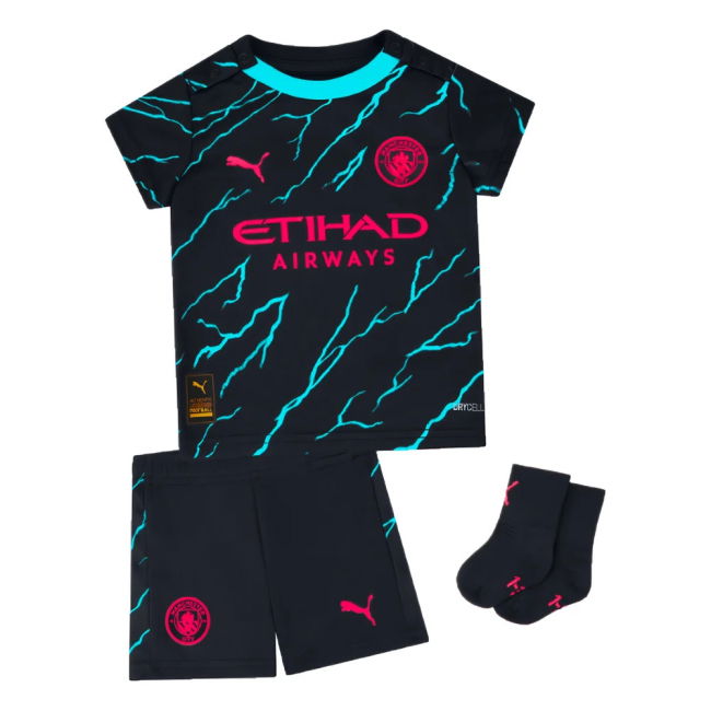 Baby Man City Starting XI Pro Level Third Elite Kit