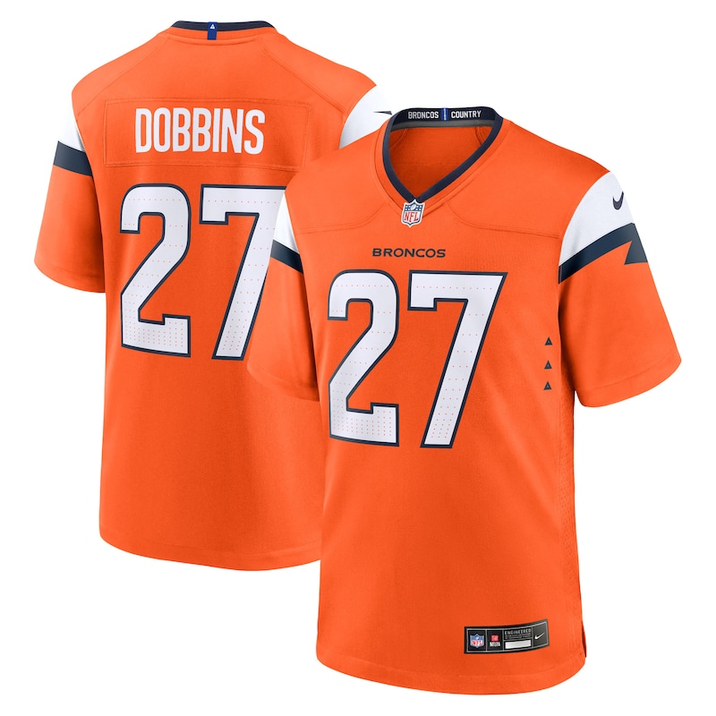 None J.K. Dobbins DEN Broncos Championship Premium Jersey Football App