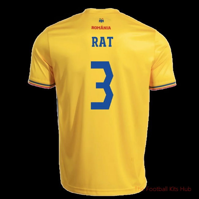 2025-2026 Romania Home Replica Shirt (Kids) (Rat 3)