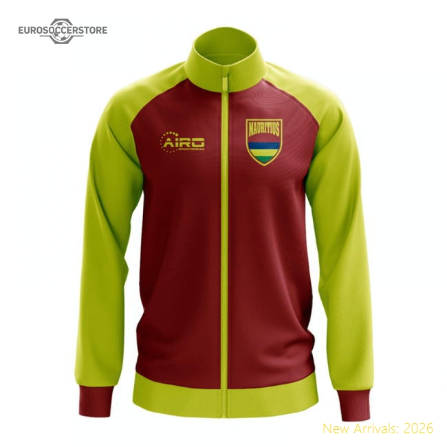 Mauritius Concept Football Track Jacket (red) - Competitive Price