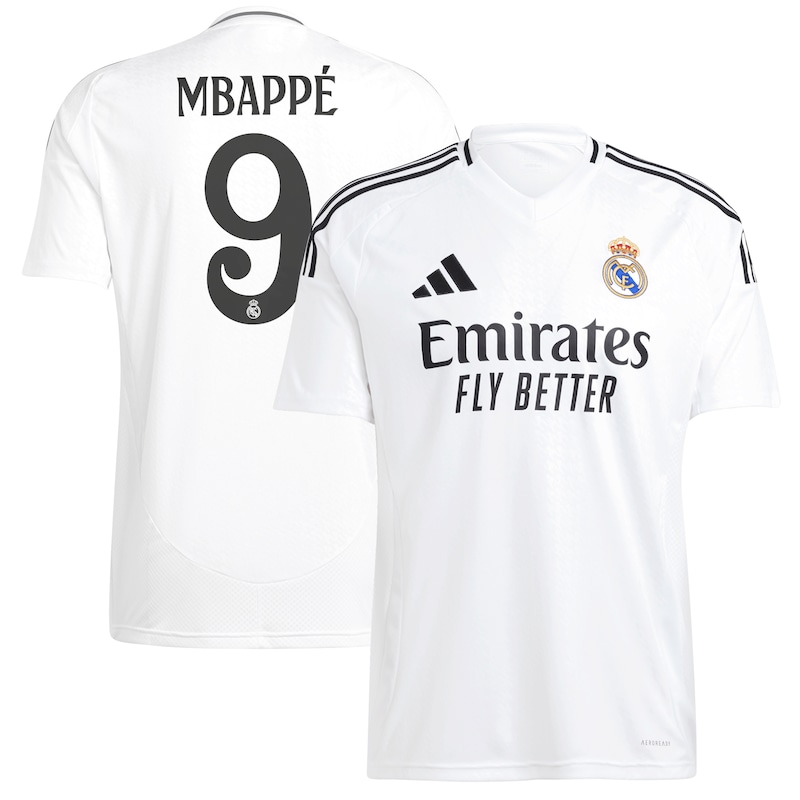 Breathable Real Madrid Men's 2024 Replica Player Jersey - Authentic...