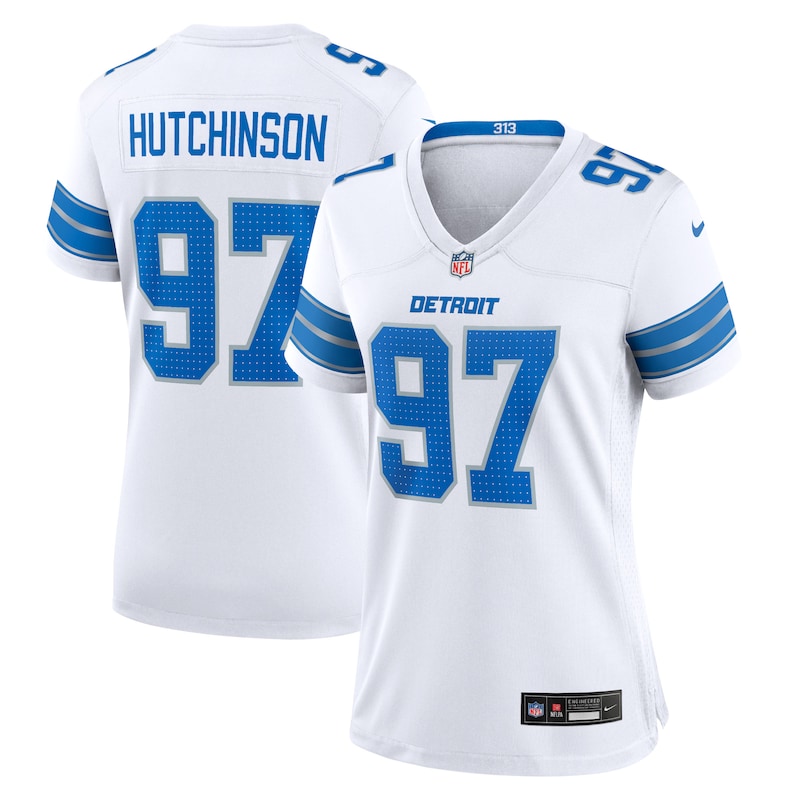 None Aidan Hutchinson DET Lions Energetic Pro-Level Jersey for NFL Fan