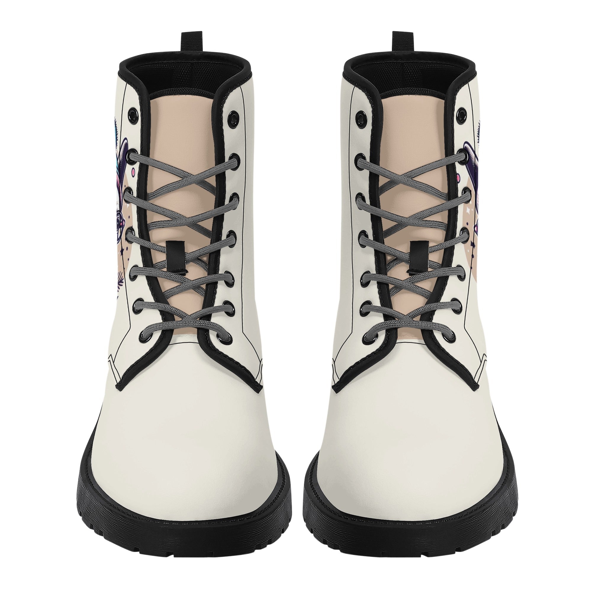 Trendy Stylish Molly - Casual Leather Boots For Frenchie Fans