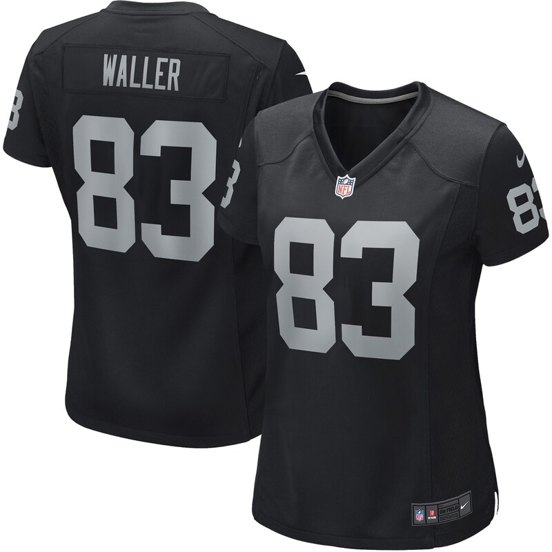 None Darren Waller LV Raiders Iconic Authentic Jersey Game Day Wear