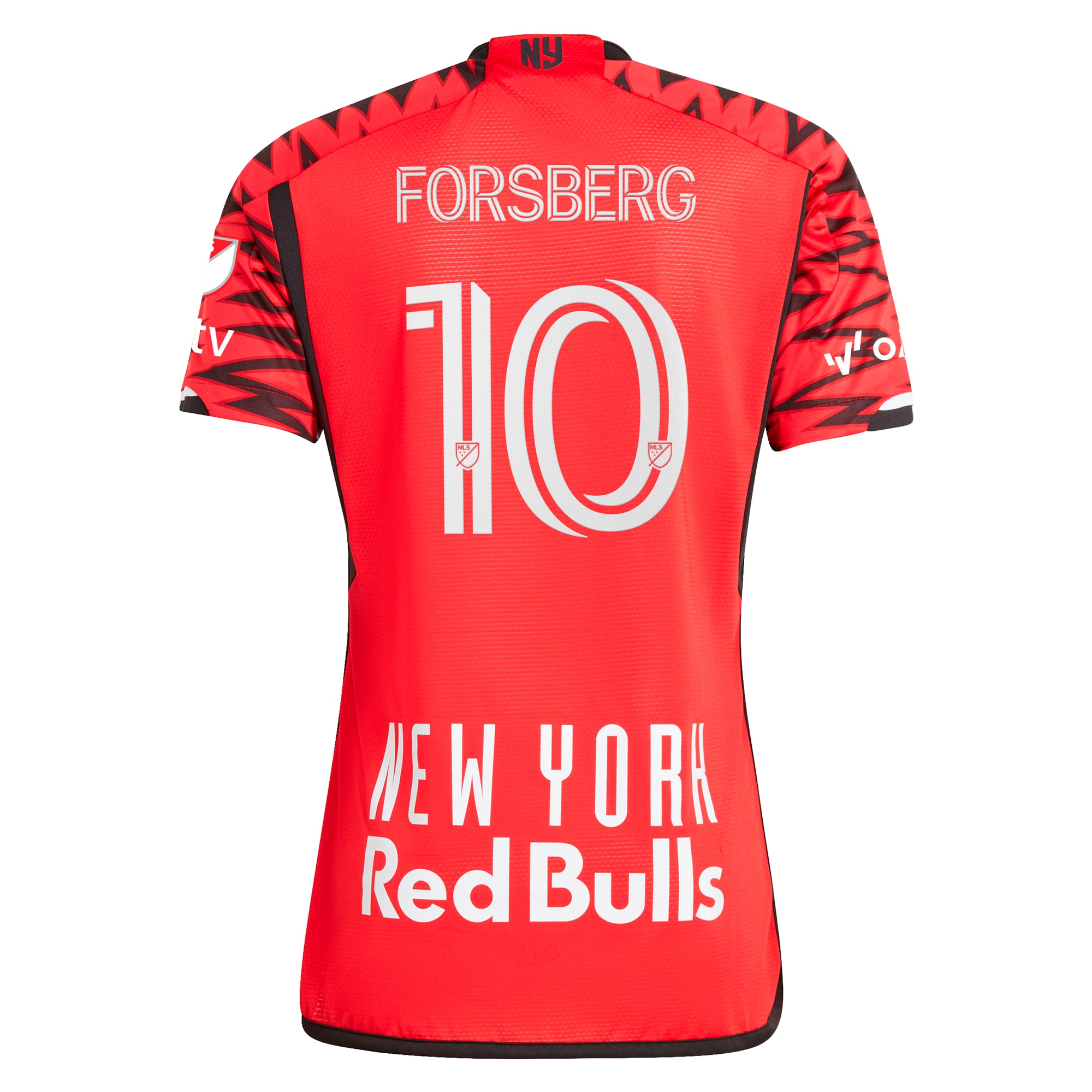 [SD] Emil Forsberg New York Red Bulls 2024 Legacy Authentic Player Jersey - Red