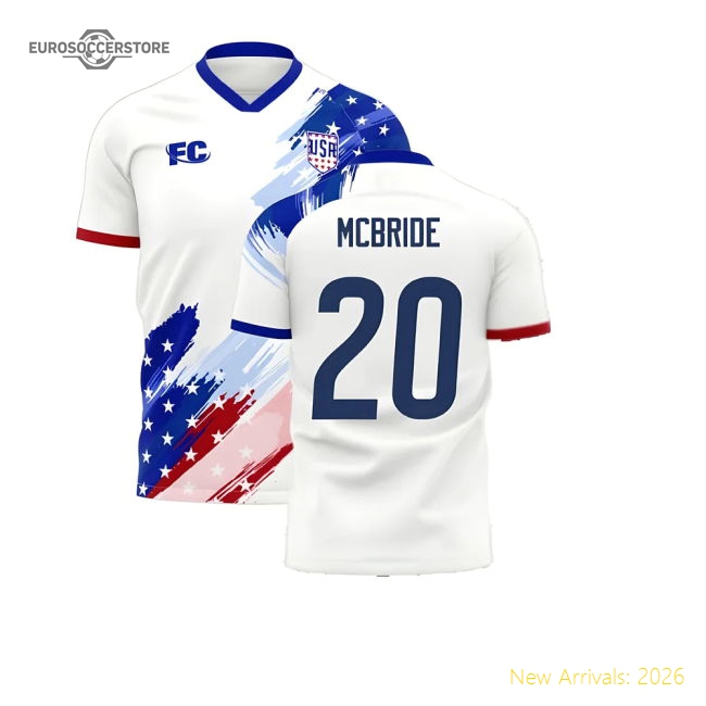 Outstanding Usmnt 2020-2021 Home Concept Kit (fans Culture) (mcbrid