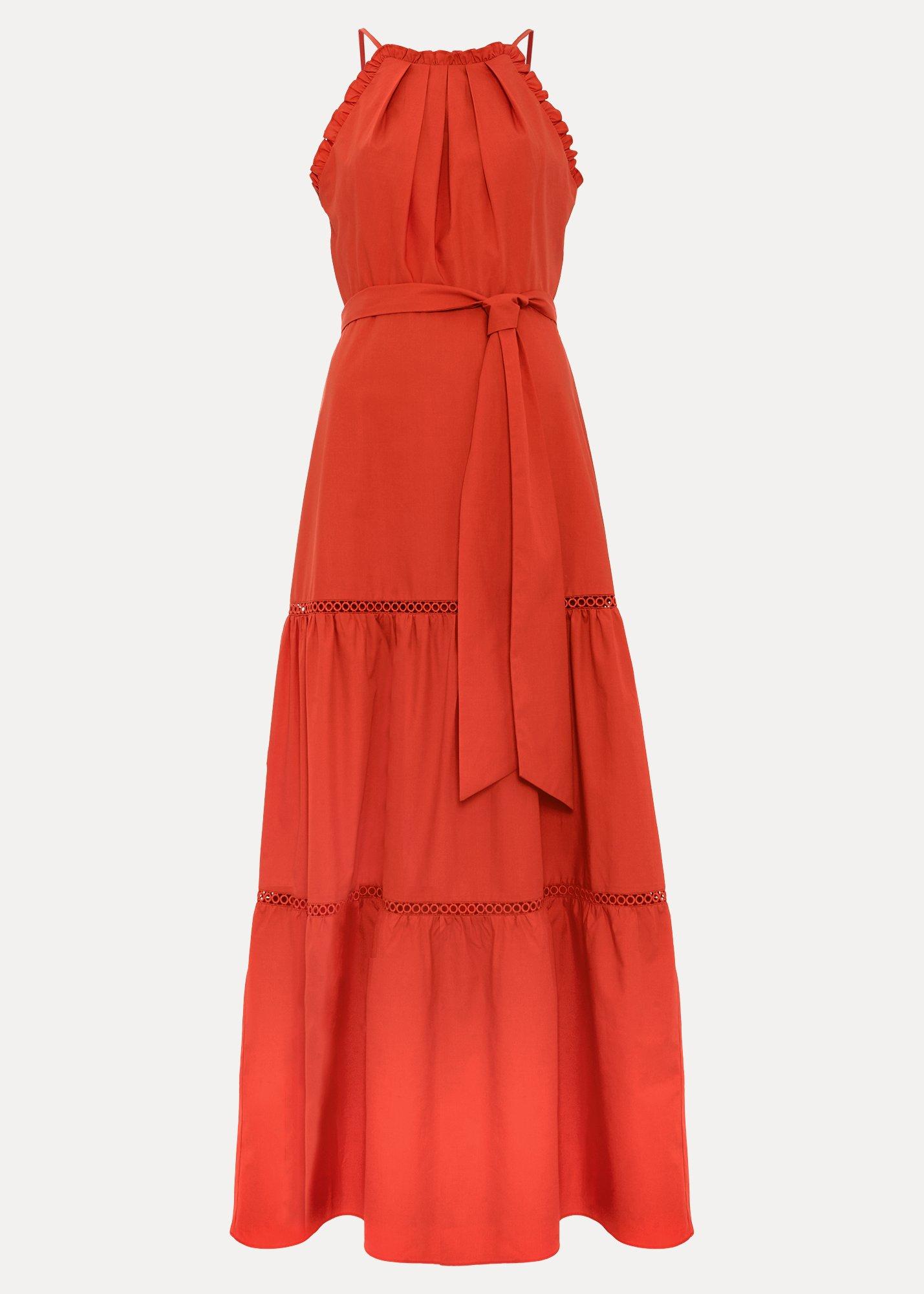 Nolia Cotton Poplin maxi Dress