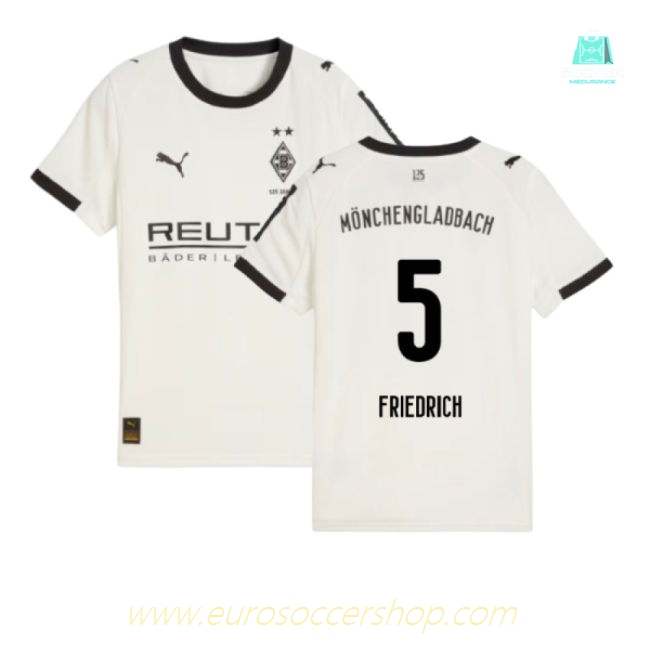 2025-2026 Borussia MGB Home Shirt (Kids) (Friedrich 5)