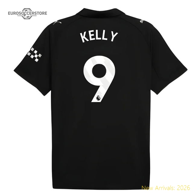 2025-2026 Man City Away Shirt (Kelly 9)