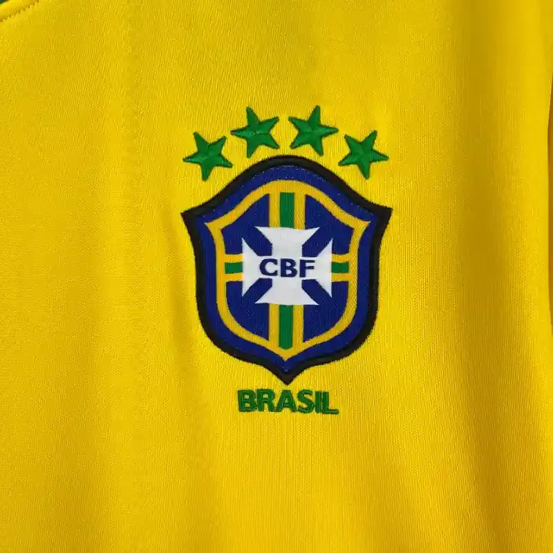 Cheap 1998 Brazil Long Sleeve Jersey retro kit