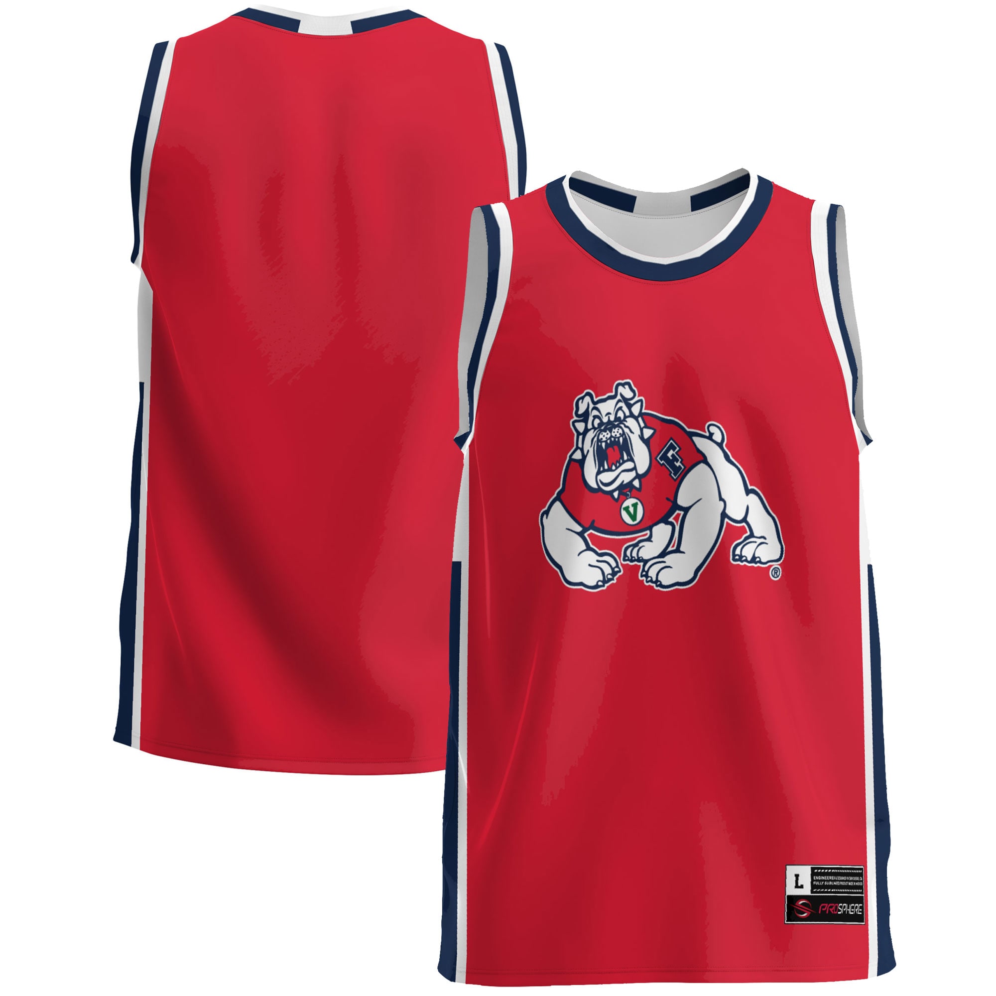 [NJP] Fresno State Bulldogs GameDay Greats Lightweight Basketball Jersey - Blue