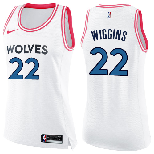 Timberwolves #22 Andrew Wiggins Durable 2024 Icon NBA Jersey - White