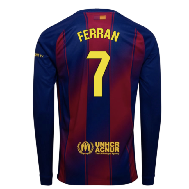 Top Grade 2025-2026 Barcelona Home With Modern Design - Captain