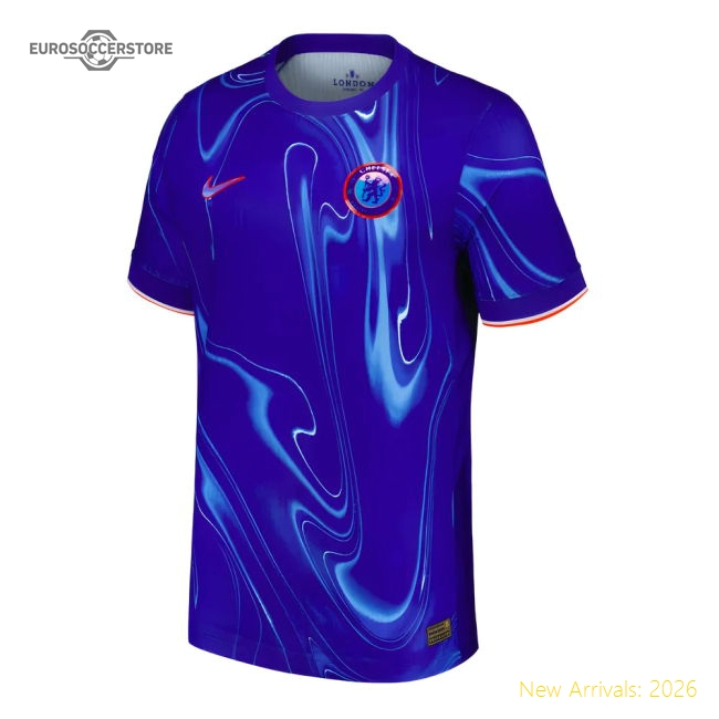 Official 2024-2025 Chelsea Home Authentic Dri-fit Adv Shirt - Premium