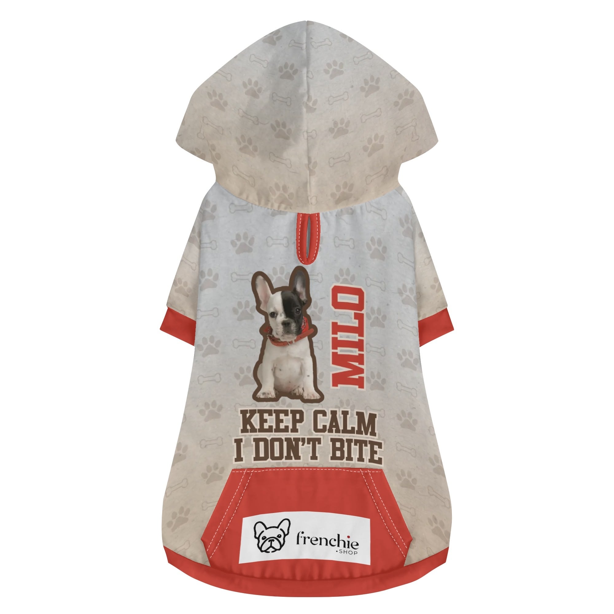 Picture And Name | Frenchie Shop Original Casual Wear | Durable Build