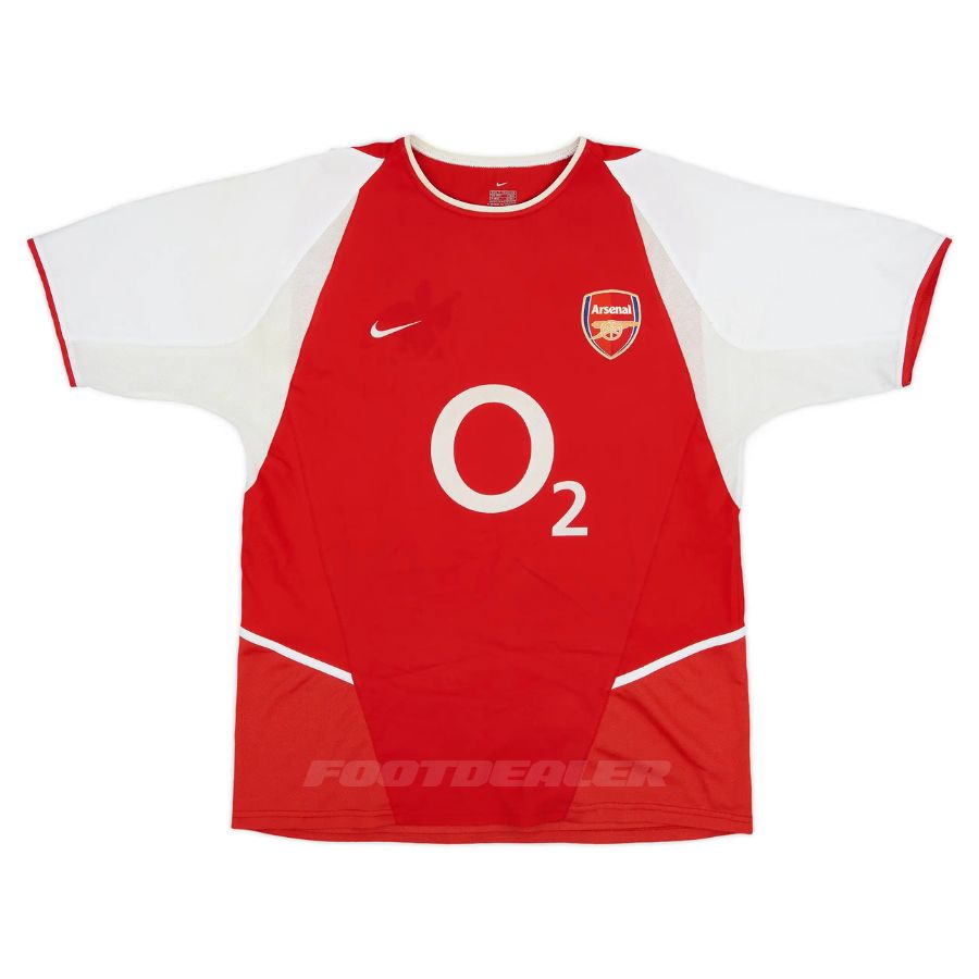 Arsenal Home Jersey 2000 2002 Bergkamp