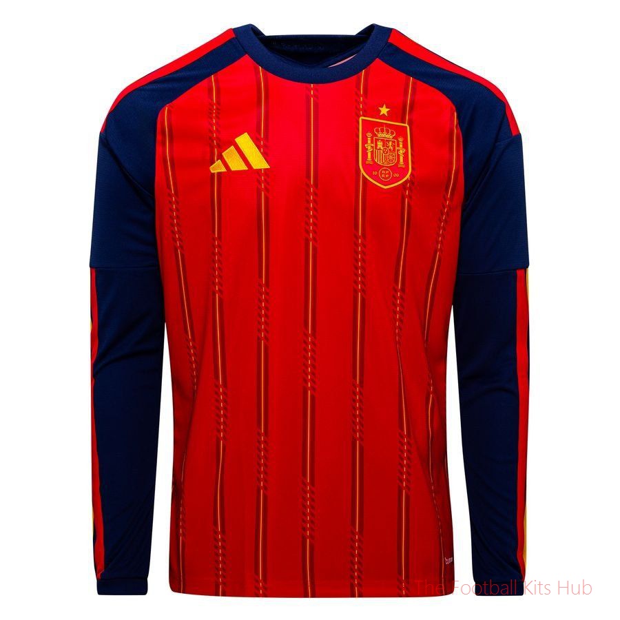[SD] Spain Home Shirt World Cup 2026 Long Sleeves