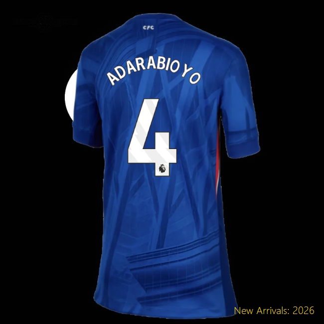 High-quality Kids Chelsea Adarabioyo Jersey 2025-2026 Soft-touch