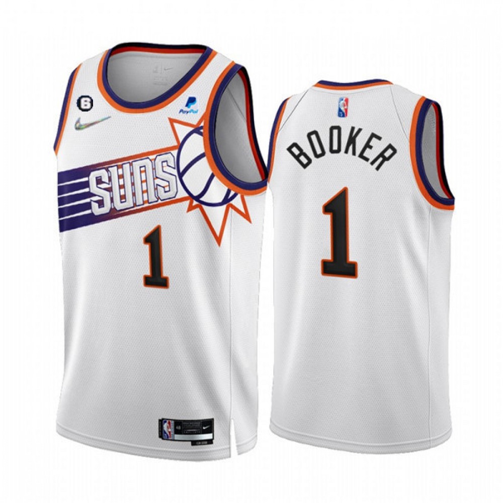 Performance Game-Ready Men's Suns #1 Devin White Basketball Jersey