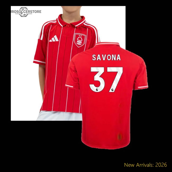 2025-2026 Football Team Kids Comfortable Savona Jersey Drycell