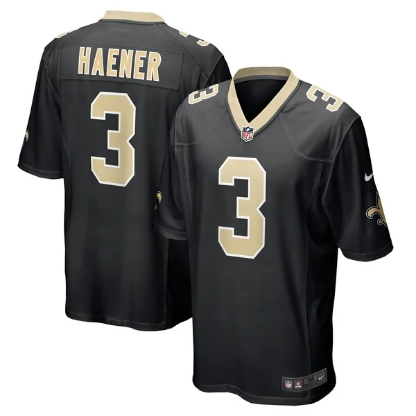 Pro-Level NO Saints Game Jersey - Black | NFL Fan Apparel | NFL Footba