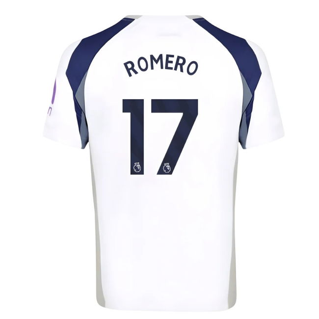 2025-2026 Tottenham Hotspur Home Shirt (Romero 17)