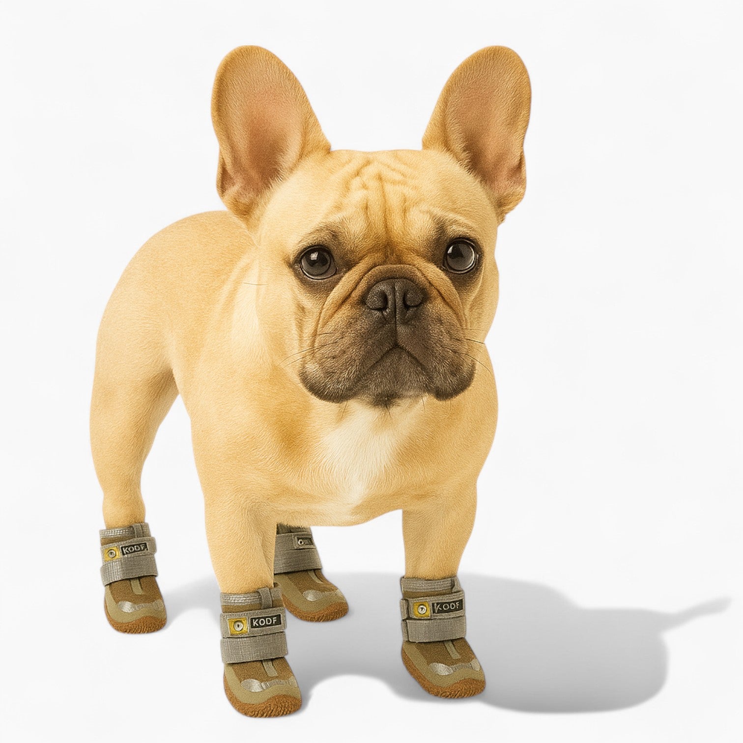 TrekPaws French Bulldog Outdoor Booties – Rugged Breathable Anti-Slip Shoes for All Terrain