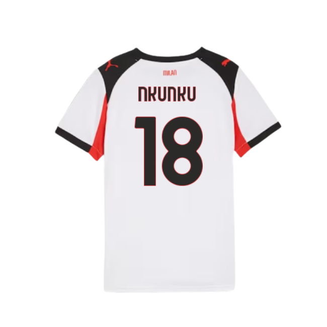High Performance Licensed Acm Ac Milan Away Shirt Kids Nkunku #18 ...