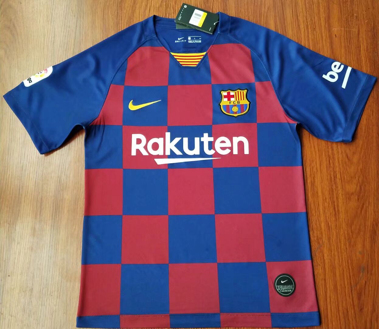 Performance Driven Barca 201920 Barcelona Home Soccer Jersey