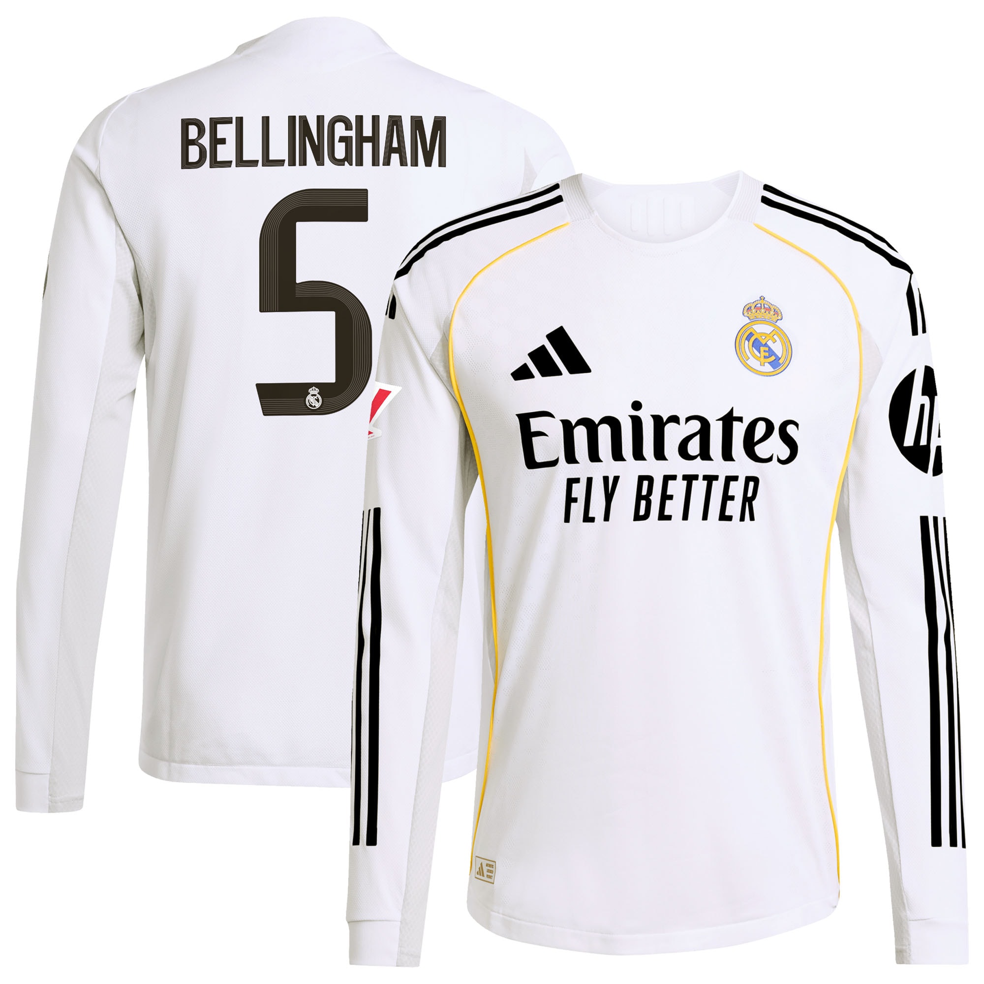 Real Madrid Men's 2025 Professional Authentic Jersey - Football Jersey