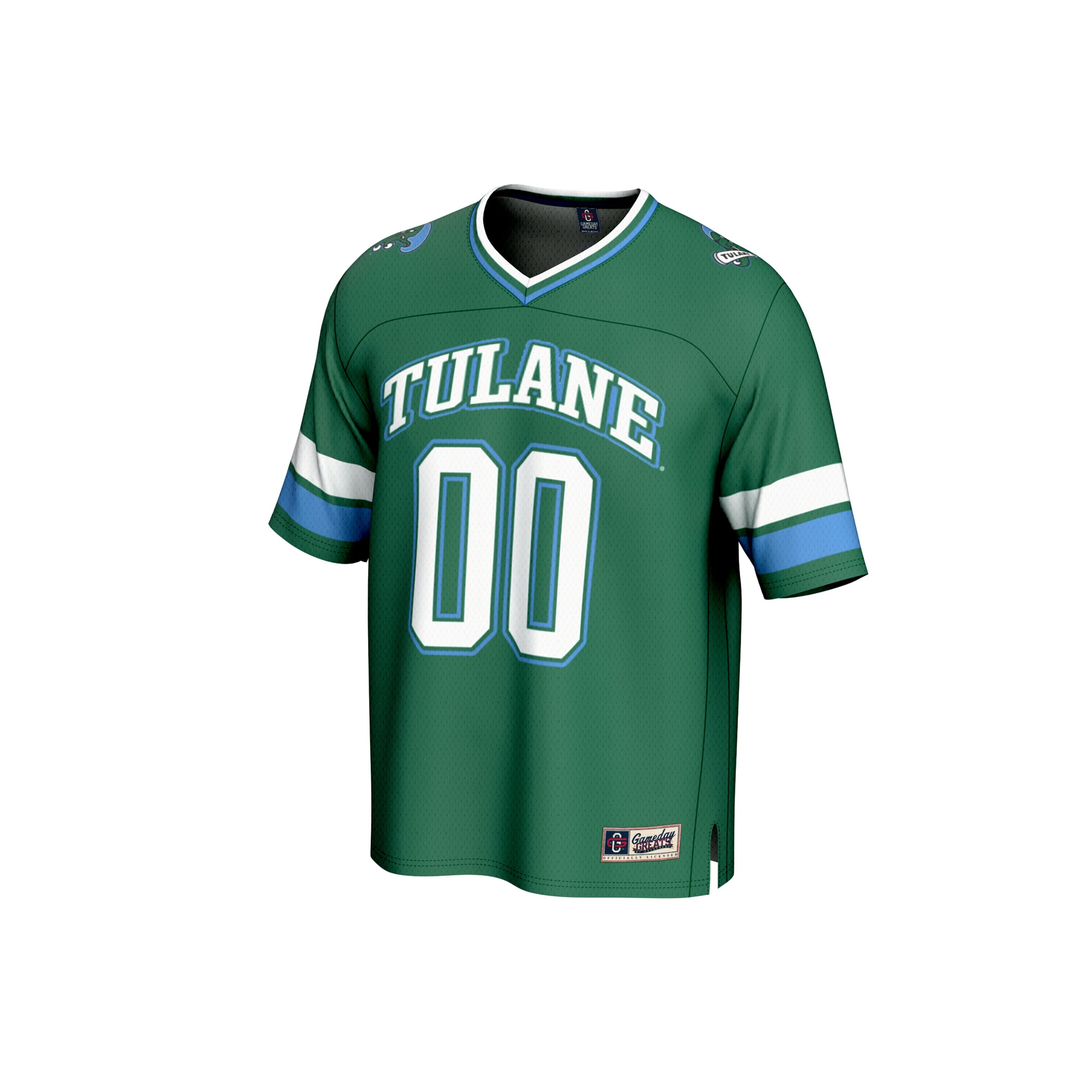 Tulane Green Wave GameDay Greats Unisex NIL Pick-A-Player Football Fashion 26/27 Football Jersey - Green