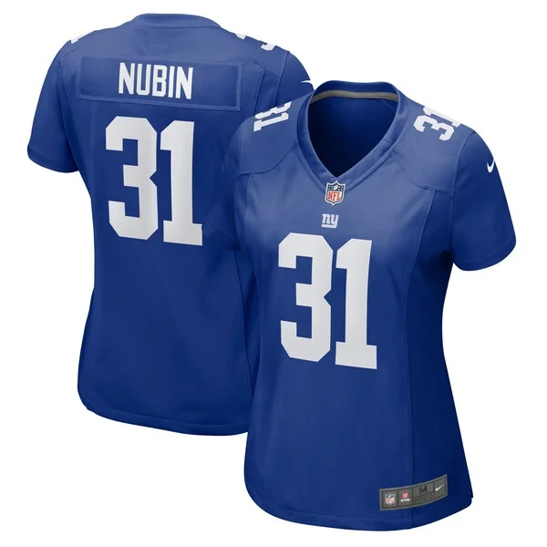 None Tyler Nubin Game Jersey - Royal | NFL Player Jersey | NFL Footbal