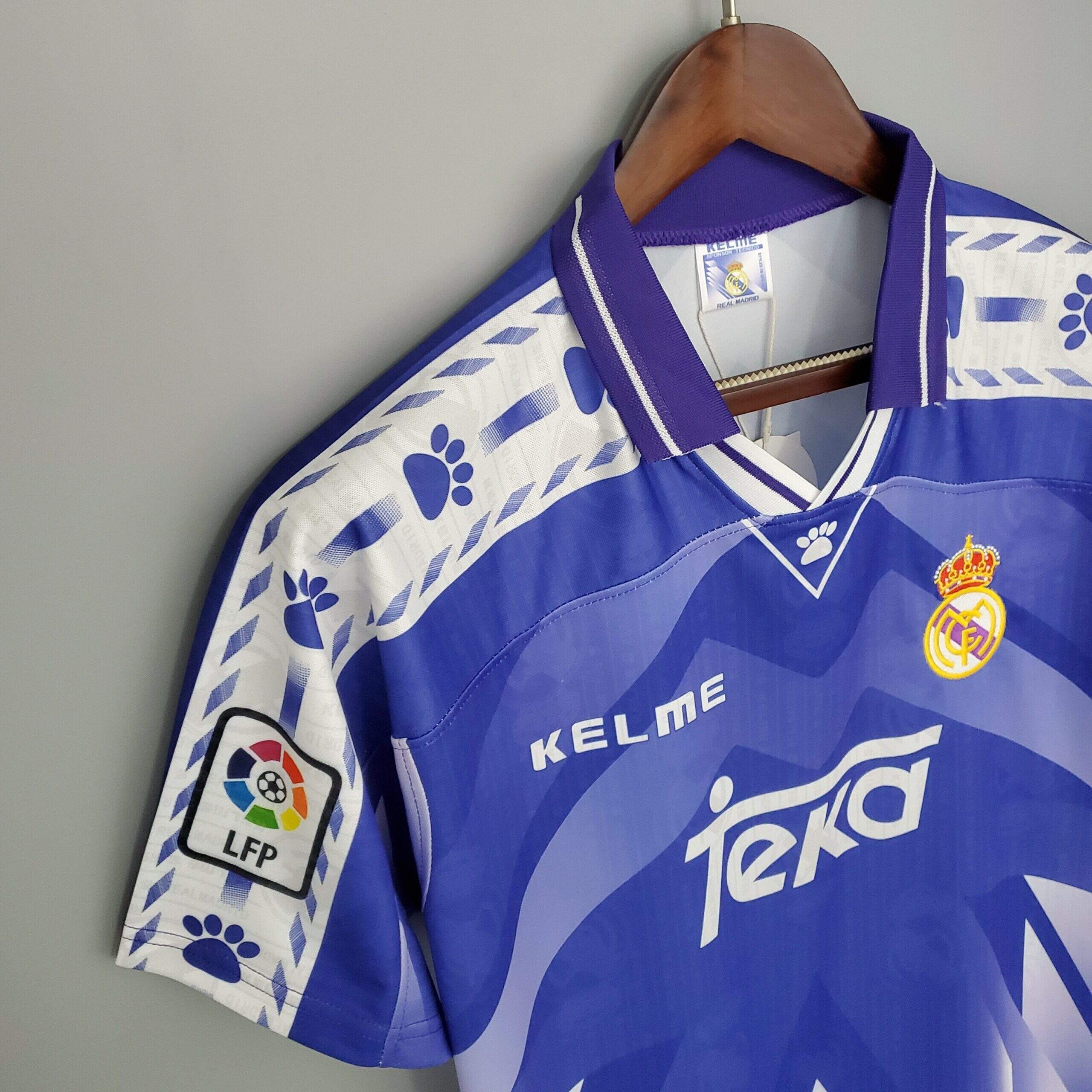 Cheap 1996-1997 Real Madrid Away kit